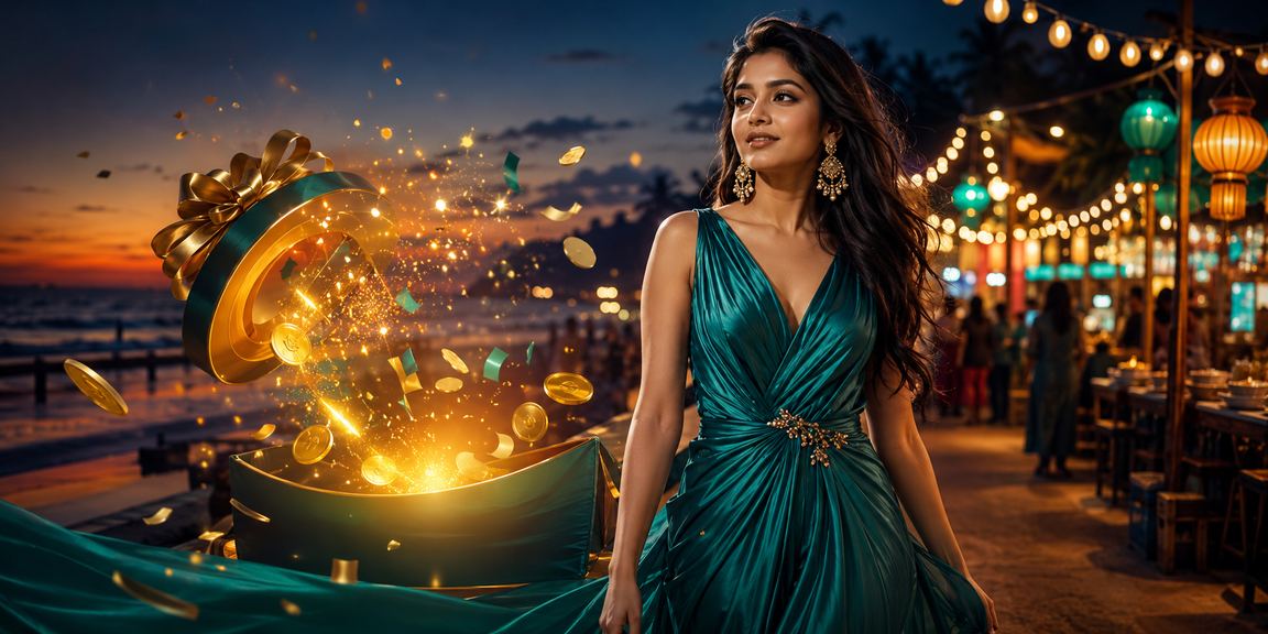 কক্সবাজার সমুদ্র সৈকতের কাছে বিনোদন ও ক্যাসিনো অভিজ্ঞতার আলোকোজ্জ্বল দৃশ্য